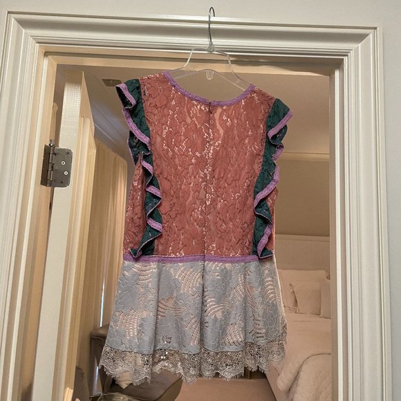 Peplum Lace Blouse - Picture 3 of 3